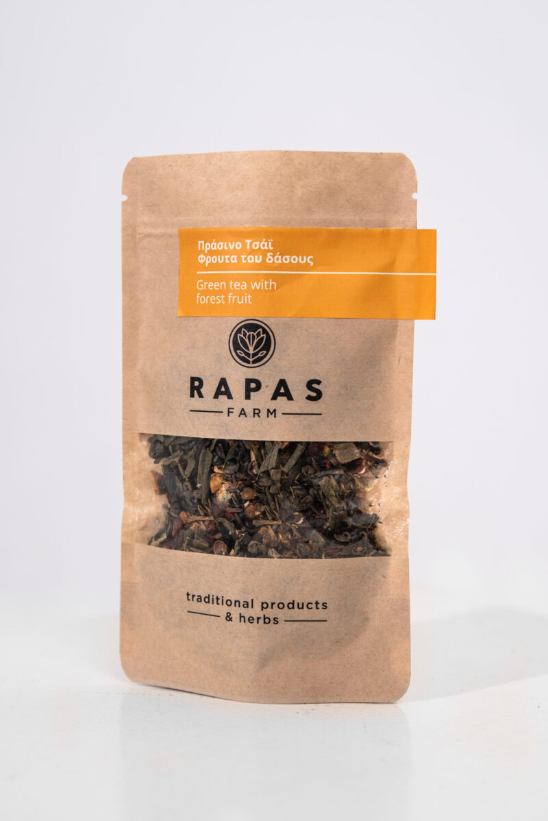 Πράσινο τσάι -φρούτα του δάσους