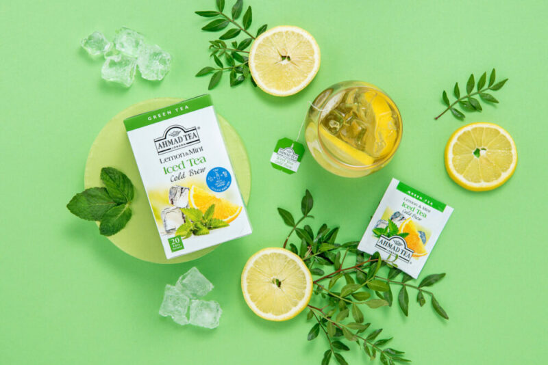 COLD BREW Πράσινο Τσάι με Λεμόνι & Μέντα