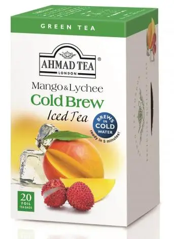 COLD BREW Πράσινο Τσάι με Μάνγκο & Λίτσι