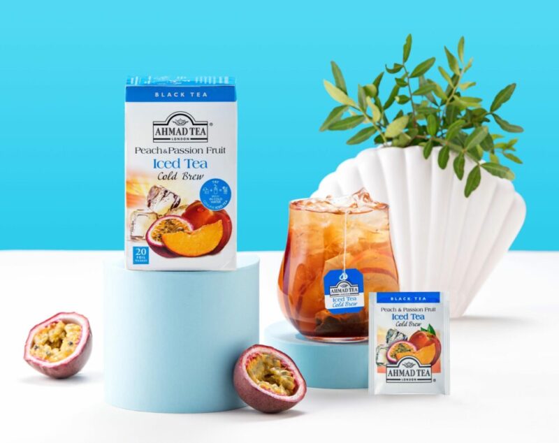 COLD BREW Μαύρο Τσάι με Ροδάκινο & Φρούτα του Πάθους